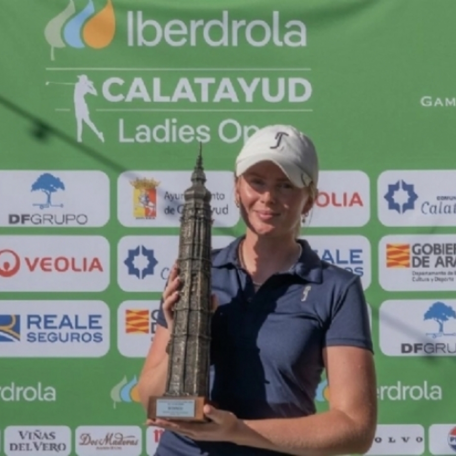 La victoria de la sueca Andrea Lignell acaba con la hegemonía inglesa en el Iberdrola Calatayud Ladies Open