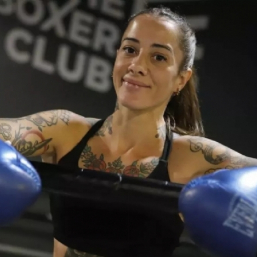 Cristina Navarro, la boxeadora zaragozana de talla mundial: 