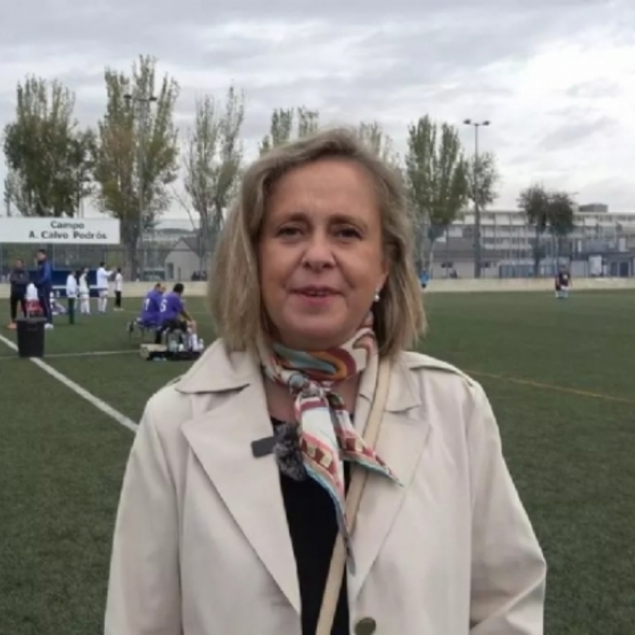 Marga Pueyo, vicepresidenta de la Federación Aragonesa: 