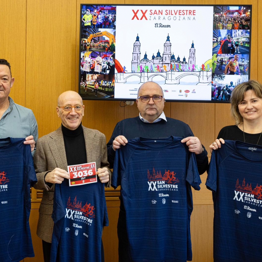 5.000 personas despedirán el año corriendo en el 20º aniversario de la San Silvestre Zaragoza