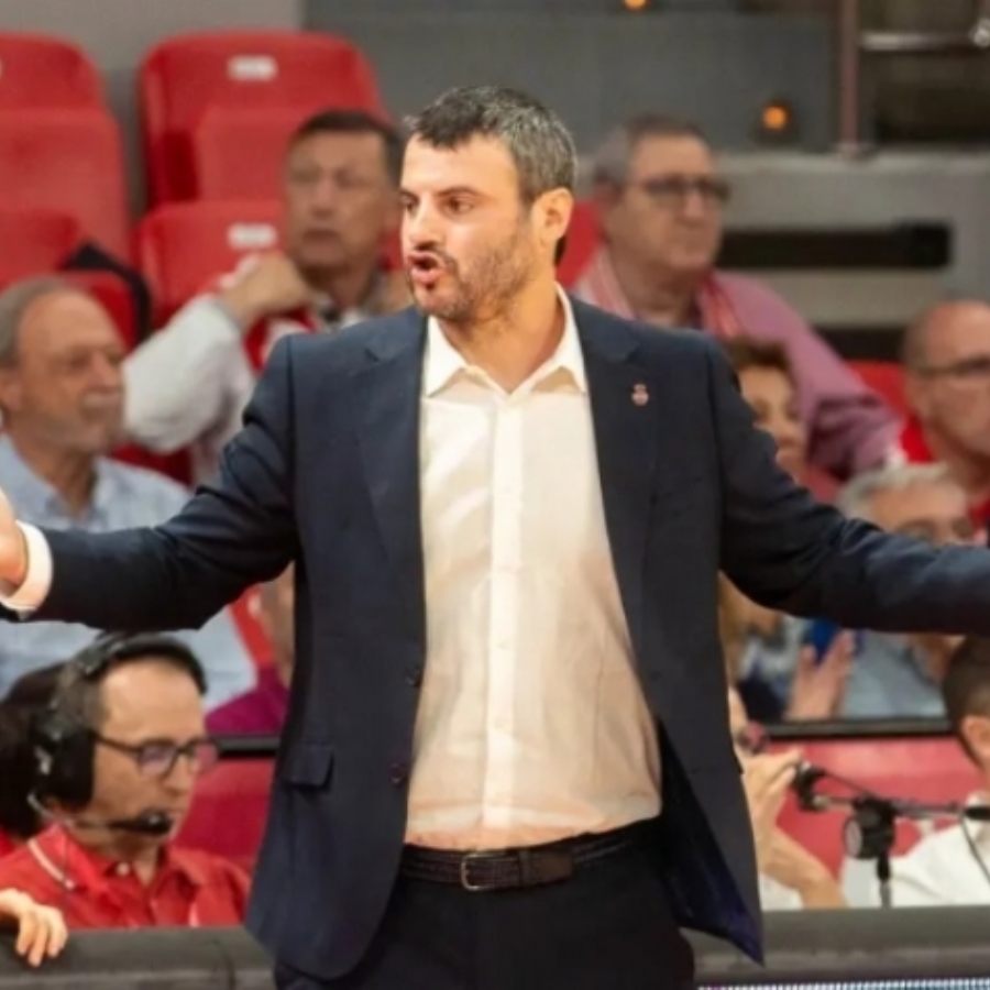 Carlos Cantero, entrenador del Casademont Zaragoza: 