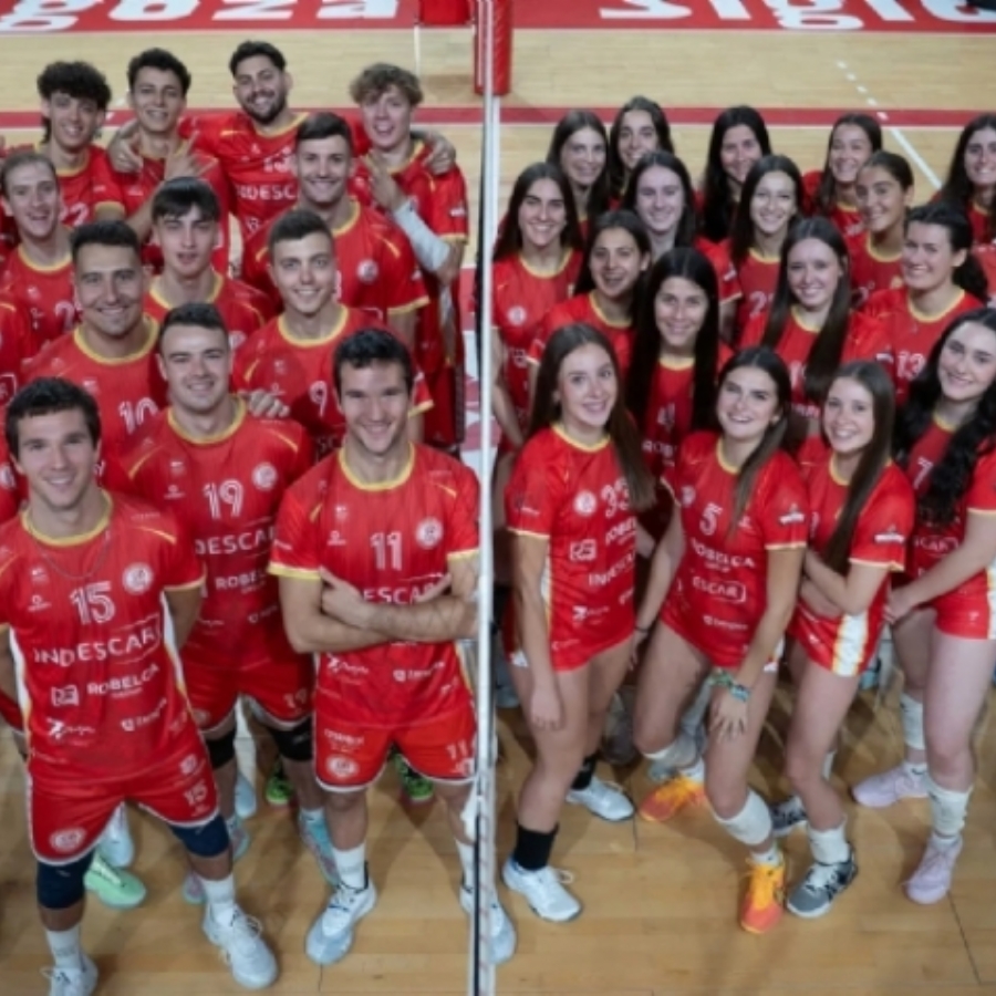 El Club Voleibol Zaragoza celebra el Día del Club con la meta de conseguir un nuevo récord histórico