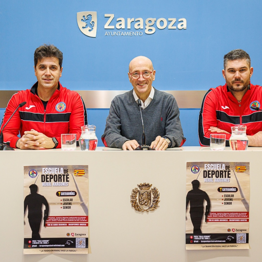 El Ayuntamiento de Zaragoza impulsa el deporte tradicional aragonés con tres nuevas pistas y la primera escuela de barra