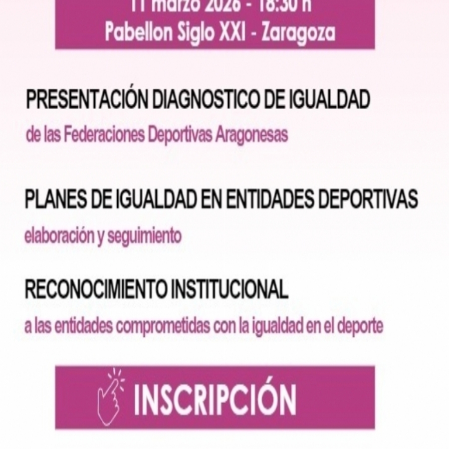 Jornada Formativa y de reconocimiento para entidades comprometidas con la igualdad en el deporte