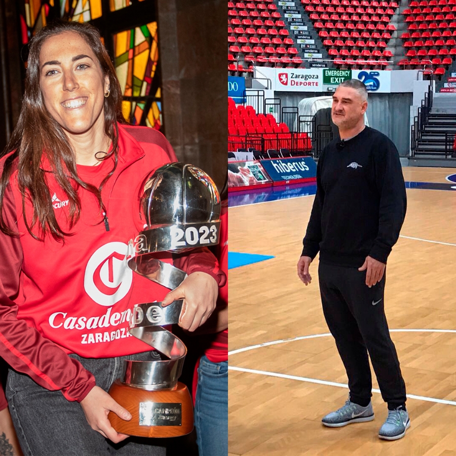 El Ayuntamiento reconocerá a Vega Gimeno y Kase.O como embajadores de «Zaragoza, Ciudad del Baloncesto»