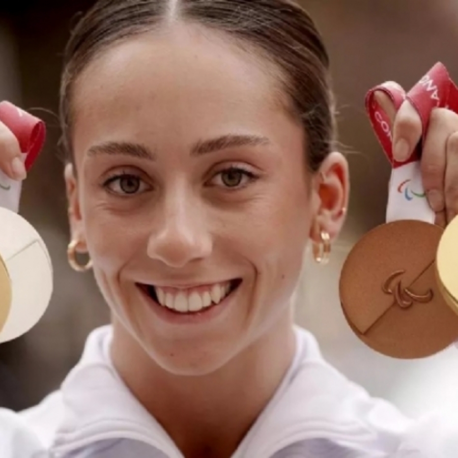 Audrey Pascual, ganadora de cuatro medallas paralímpicas: 