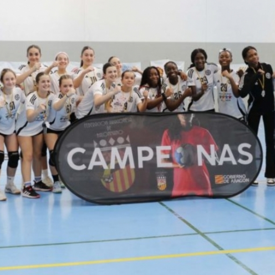 Balonmano Dominicos arrasa en finales del Campeonato Escolar de Aragón