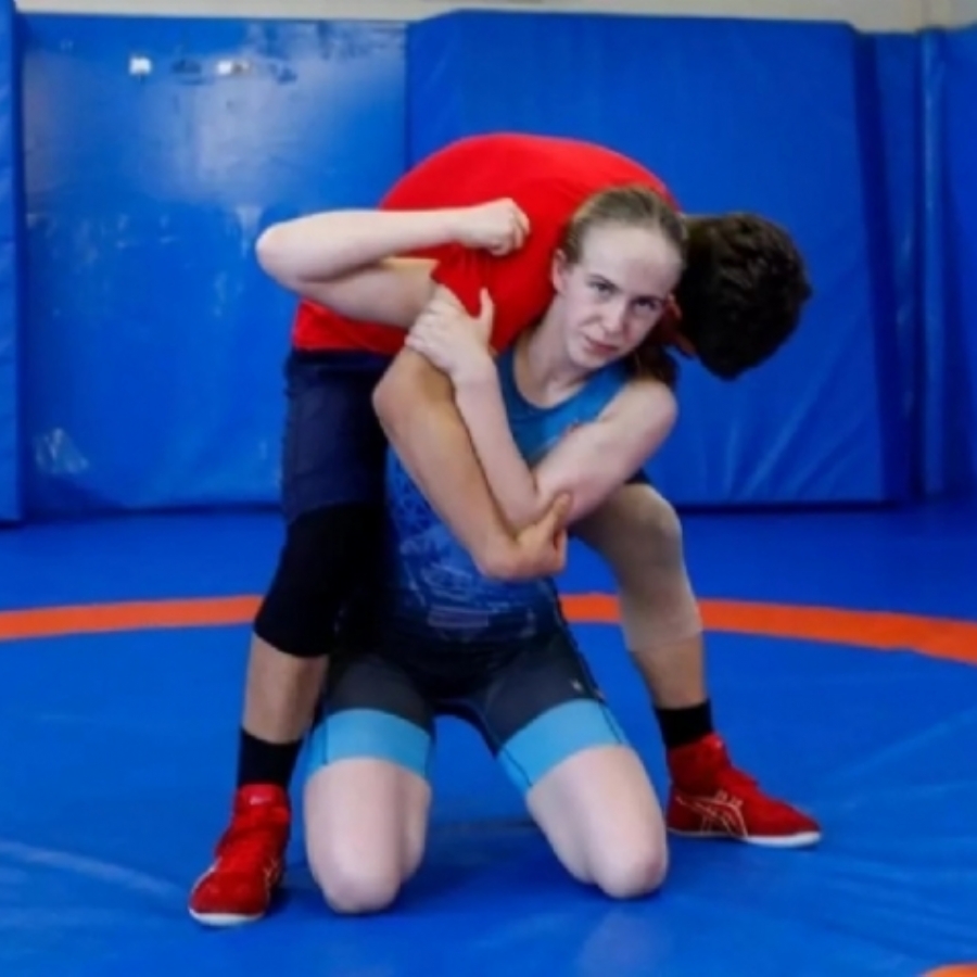 Candela González, luchadora: 