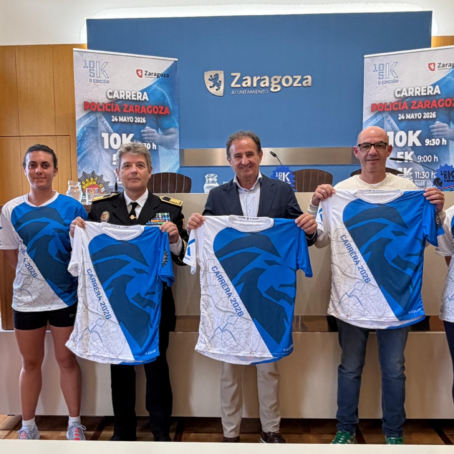 Regresa la gran carrera popular de la Policía Local de Zaragoza y una jornada festiva para toda la ciudad