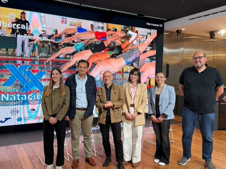 El XX Trofeo «Ibercaja-Ciudad de Zaragoza» de Natación volverá a contar con una destacada participación