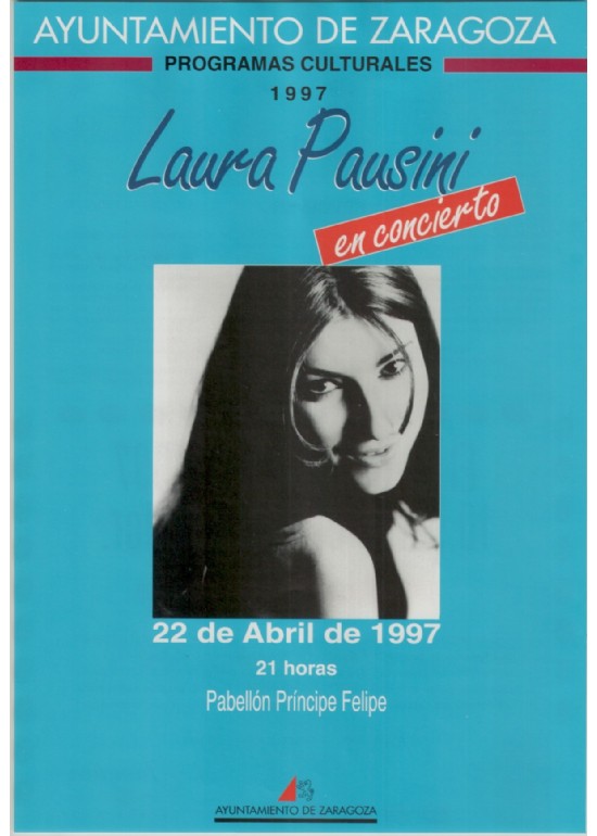 22 abril 1997 CONCIERTO “LAURA PAUSINI”