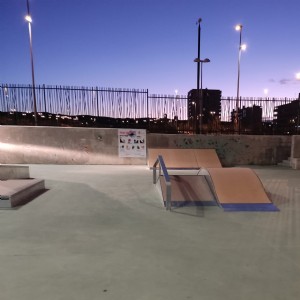 Nuevos módulos de skate en la Instalación Deportiva Elemental «Arcosur».