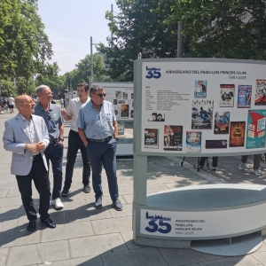 La Gran Vía acoge la exposición conmemorativa del 35 aniversario del Pabellón Príncipe Felipe