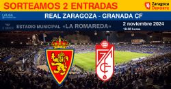 Sorteo de entradas para ver el Real Zaragoza - Granada CF [2 noviembre 2024]