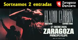 Sorteo de entradas para ver el concierto de Eladio Carrión en el Pabellón «Príncipe Felipe» [17 enero 2026]