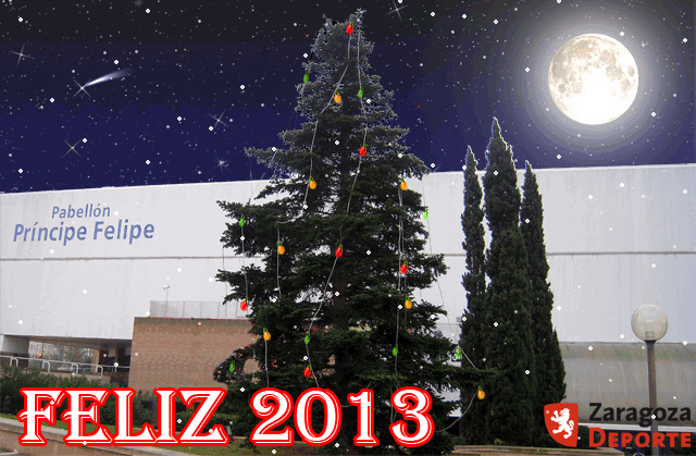 Zaragoza Deporte les desea Feliz Navidad y Prspero 2013